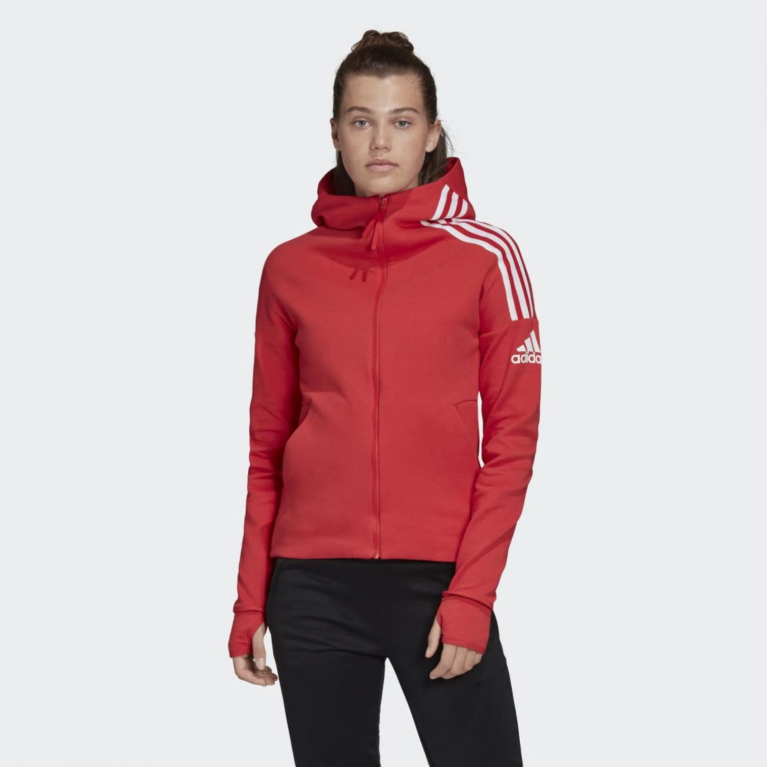 Chaqueta con capucha adidas Z.N.E. Glory Red | con capucha Adidas Mujer Starline